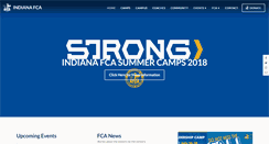 Desktop Screenshot of indianafca.org